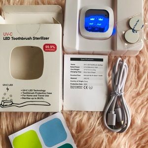 UV-C LED Toothbrush Sterilizer